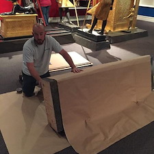 King Tut Exhibit Gallery Move in Mobile, AL 10