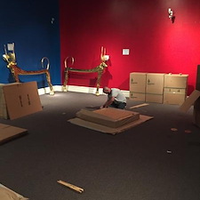 King Tut Exhibit Gallery Move in Mobile, AL 13